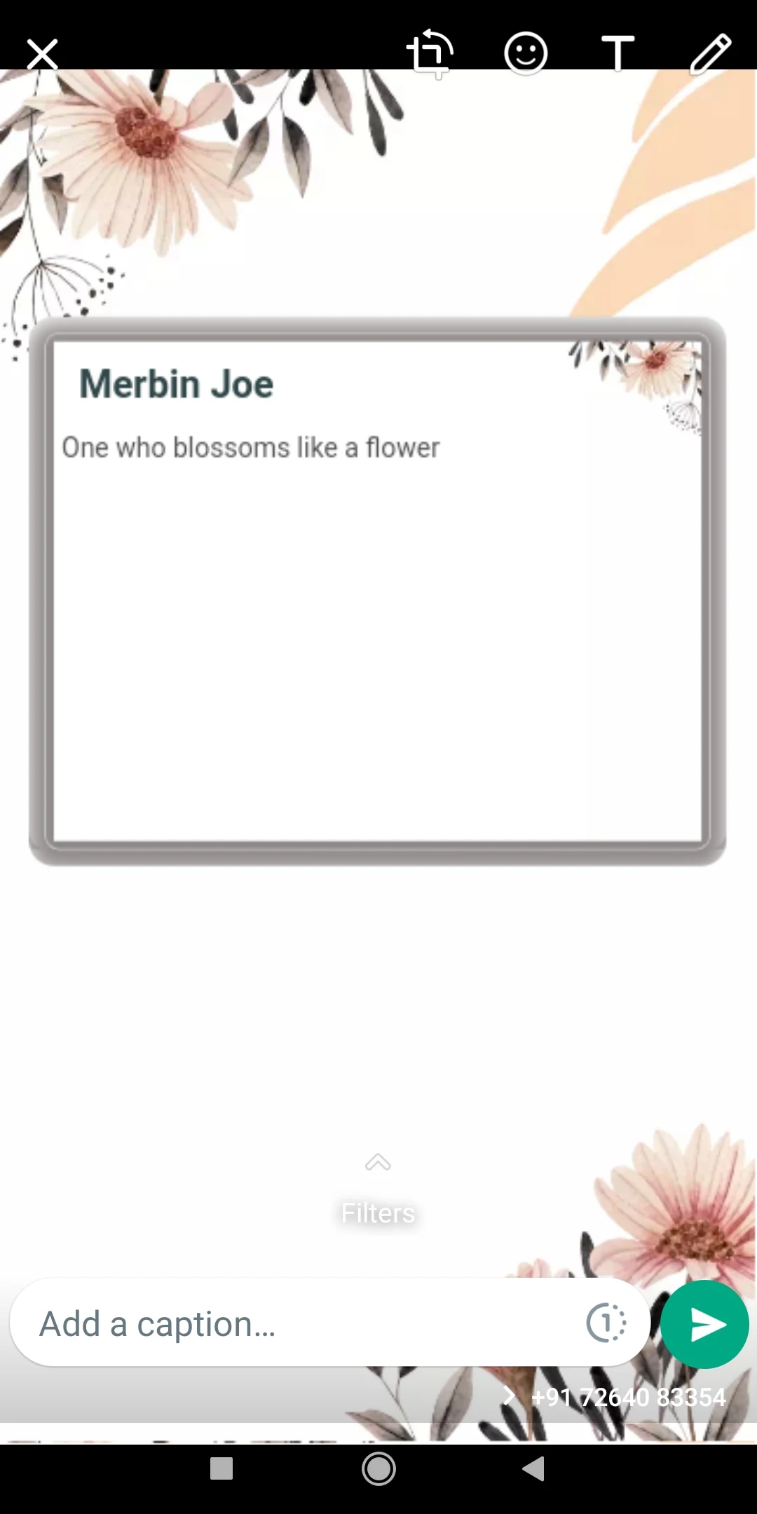 What is my name meaning screenshot